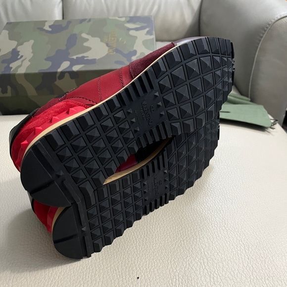 NWB- Valentino Garavani Rockrunner Camo Men’s Sneaker- Made in Italy -EU 42/US 9 - Picture 7 of 13